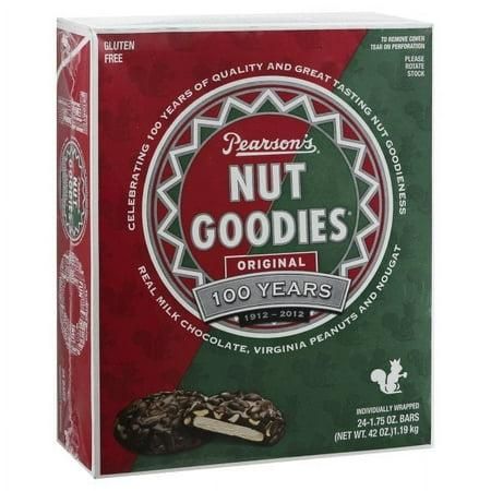 Pearsons Nut Bar Goodie Maple 24 Ct 1.75 Oz Tray