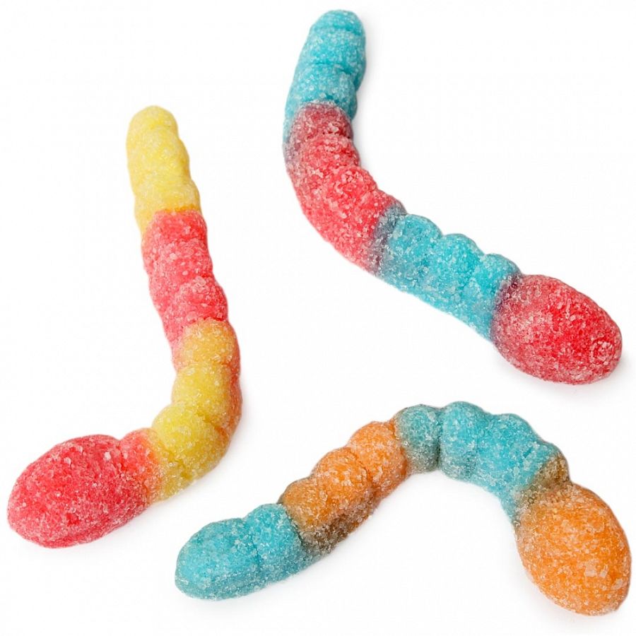 Fini Sour Fruit Gummy Worms 2.2 lb Kosher Parve