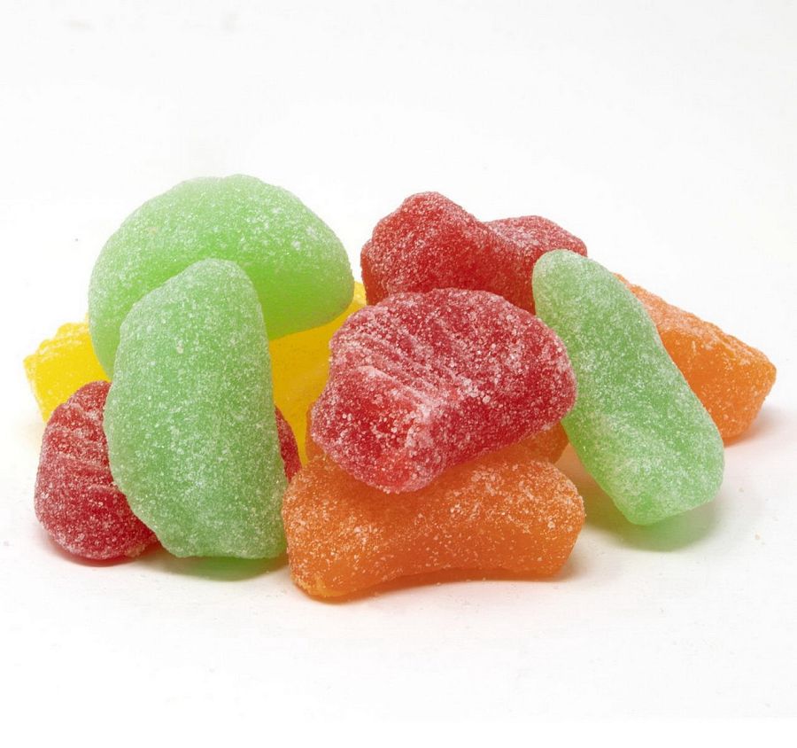 Zachary Assorted Fruit Slices Jelly Gummy Candy 5 lb