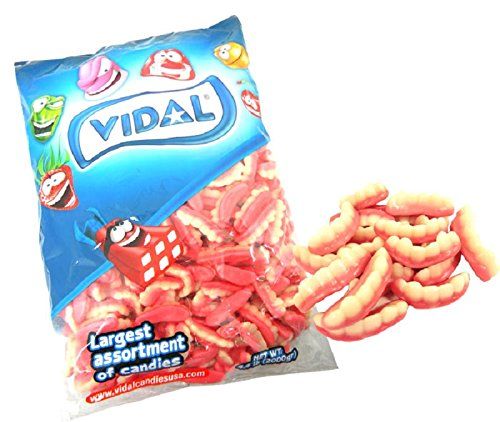 Vidal Gummy Teeth Bulk 4.4 POUND BAG