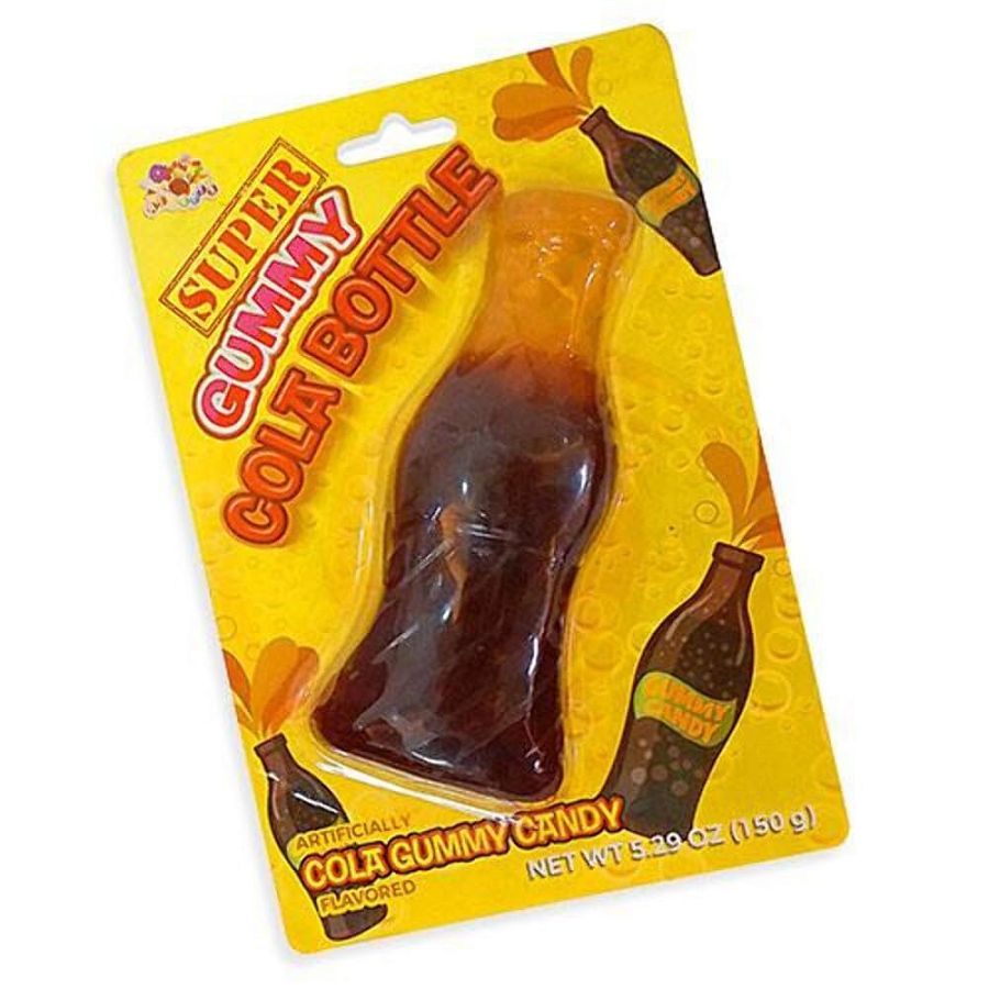 Albert's Super Giant Cola Bottle Gummy Candy 5.29 oz 5.5"