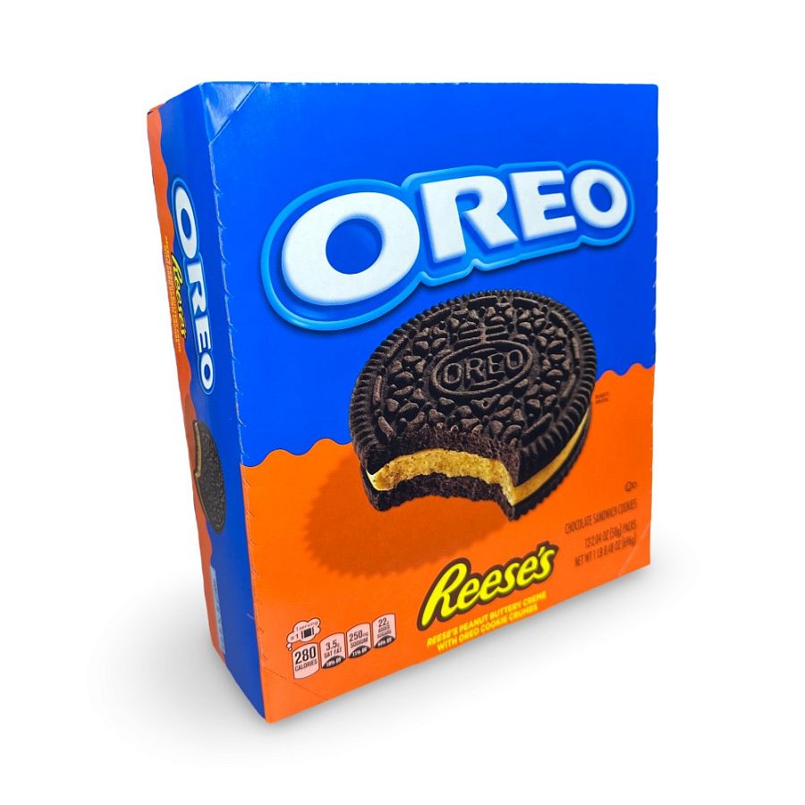 Oreo Reese's Peanut Butter Cookie 2.04 oz 12 ct Single Serve LIMITED EDITION