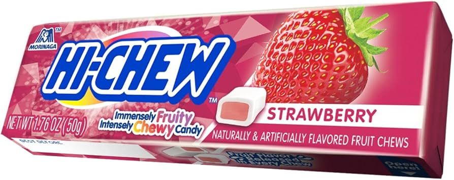 Hi-Chew 15 Ct 1.76 Oz Strawberry Gum Tray