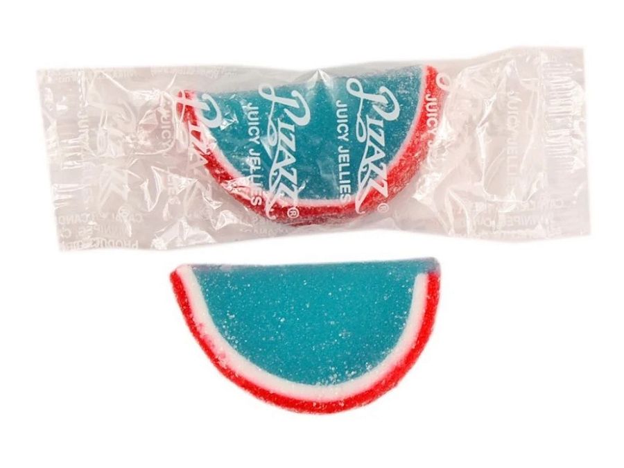 Cavalier Blue Raspberry Fruit Jelly Slice Wrapped 2lb Pizazz