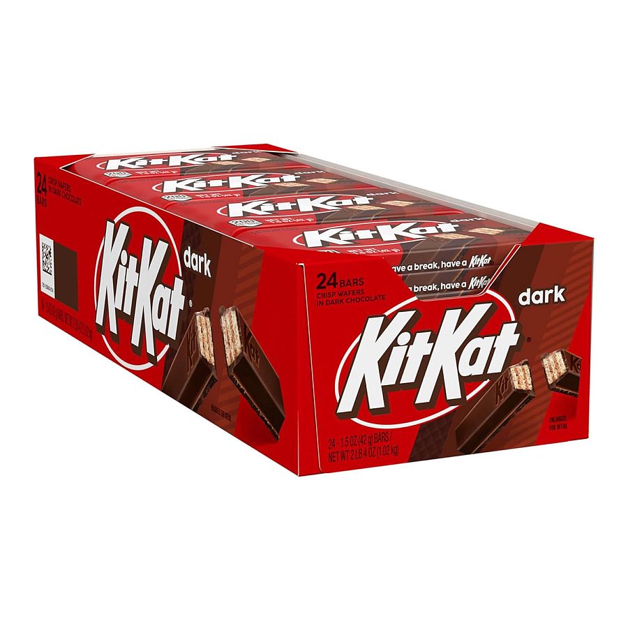 Kit Kat Dark 24 Count 1.5 Ounce Tray