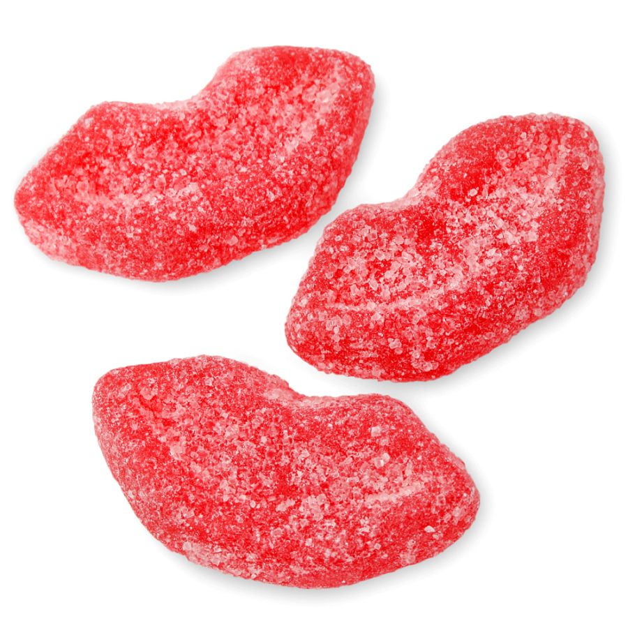 Fini Sour Red Cherry Lips 2.2 lb Kosher Parve