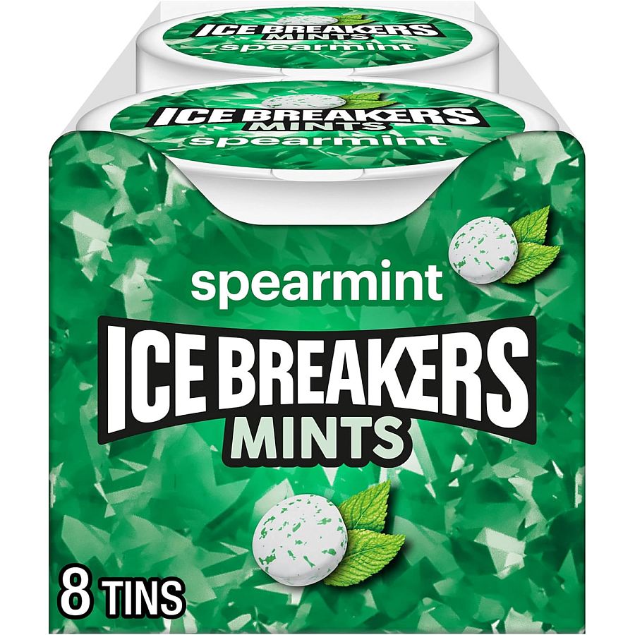 Ice Breakers Spearmint Mints 1.5 oz 8ct