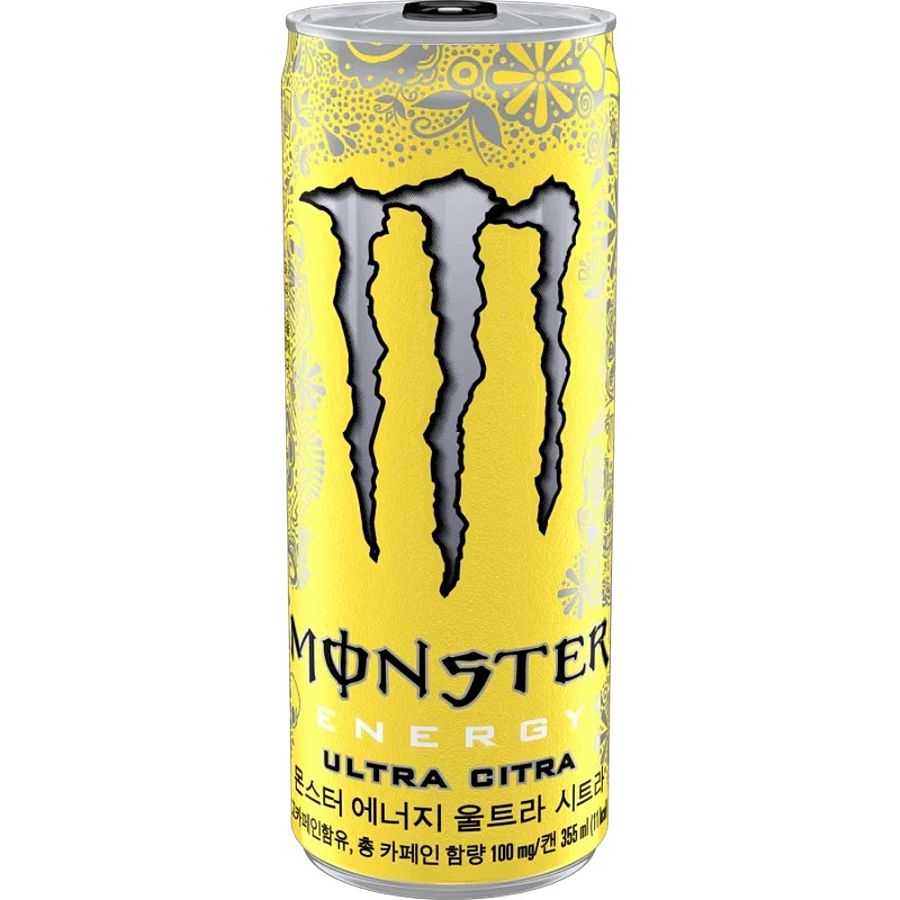 Monster Energy Korea Import Ultra CITRA Flavor 12oz Pack of 12