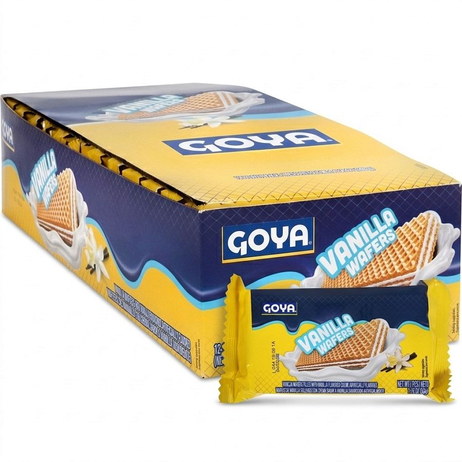 Goya Vanilla Wafer Cookies 1.76 oz 12 ct