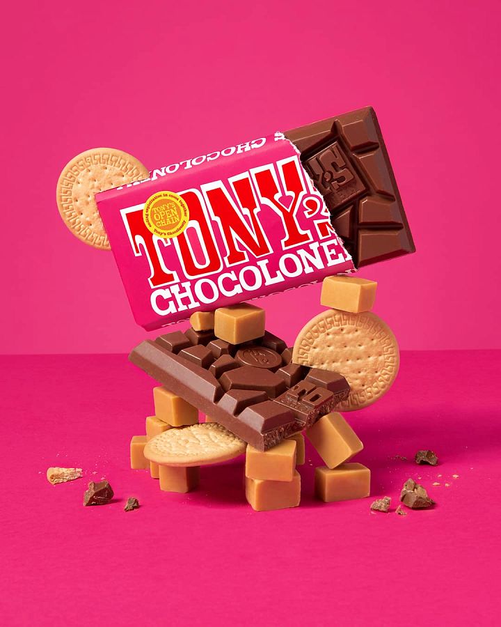 Tony chocolonely 6.35 Oz Milk Caramel Cookie Bar