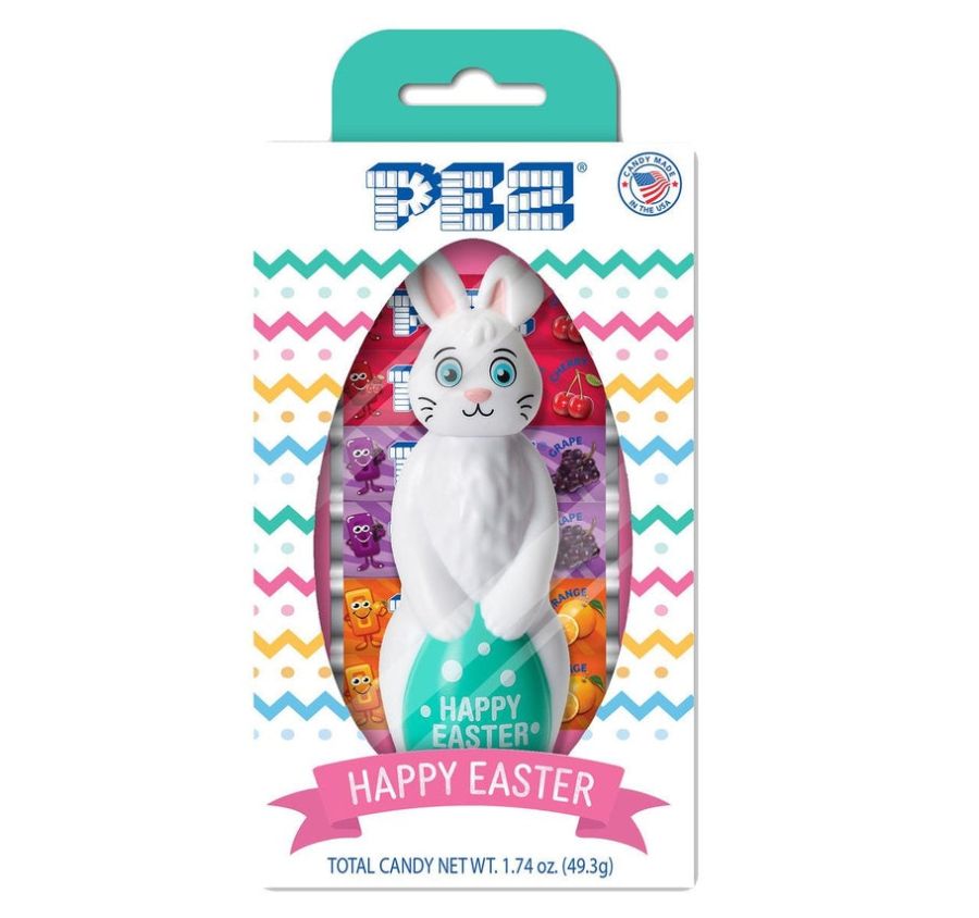 Pez Easter Bunny Assorted Candy Gift Box 1.74 oz 6ct