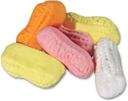 Marshmallow Circus Peanuts Assorted 5 Pound Bag