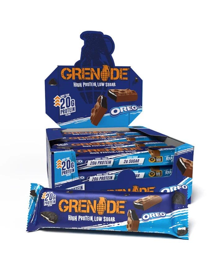 Grenade UK Protein Bar Chocolate Oreo 2.12oz 12ct