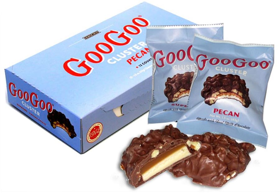 Goo Goo Cluster PECAN Nougat Chocolate Cluster 1.75oz 12ct