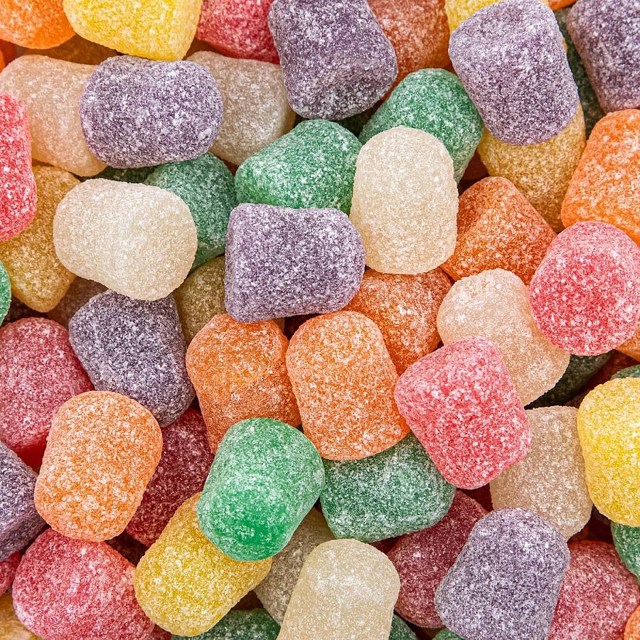 Retro Brazilian Gum Drop Jelly Candy 5.5 lb