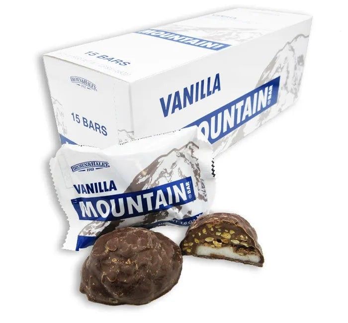Brown & Haley Vanilla Mountain Chocolate Peanut Bar 1.6oz 15ct