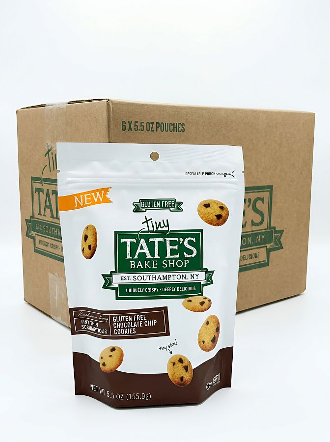 Tate's Bake Shop Tiny Tate's Chocolate Chip Cookies 5.5oz 6ct