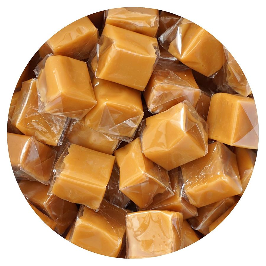 Caramel 5 Lb Bag Squares Individually Wrapped