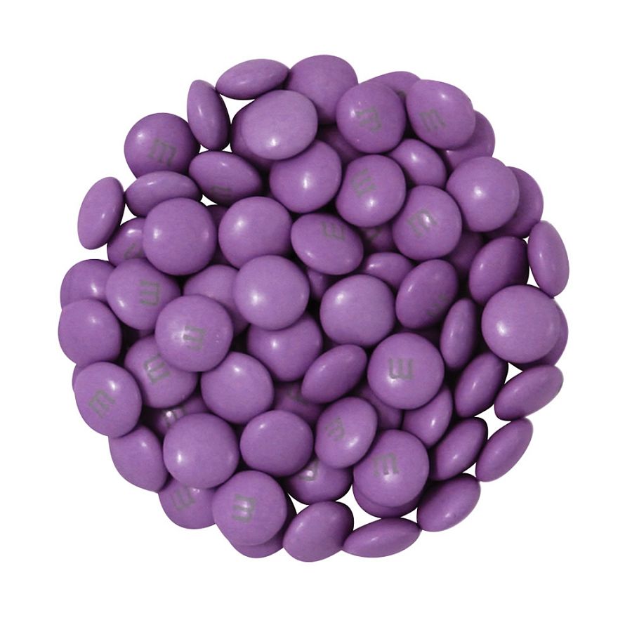 PURPLE M&M Colorworks Chocolate Candy 5lb