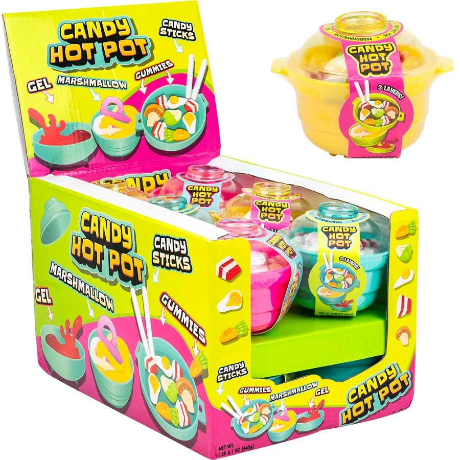 Koko Candy Hot Pot Gummies Marshmalow 12 ct