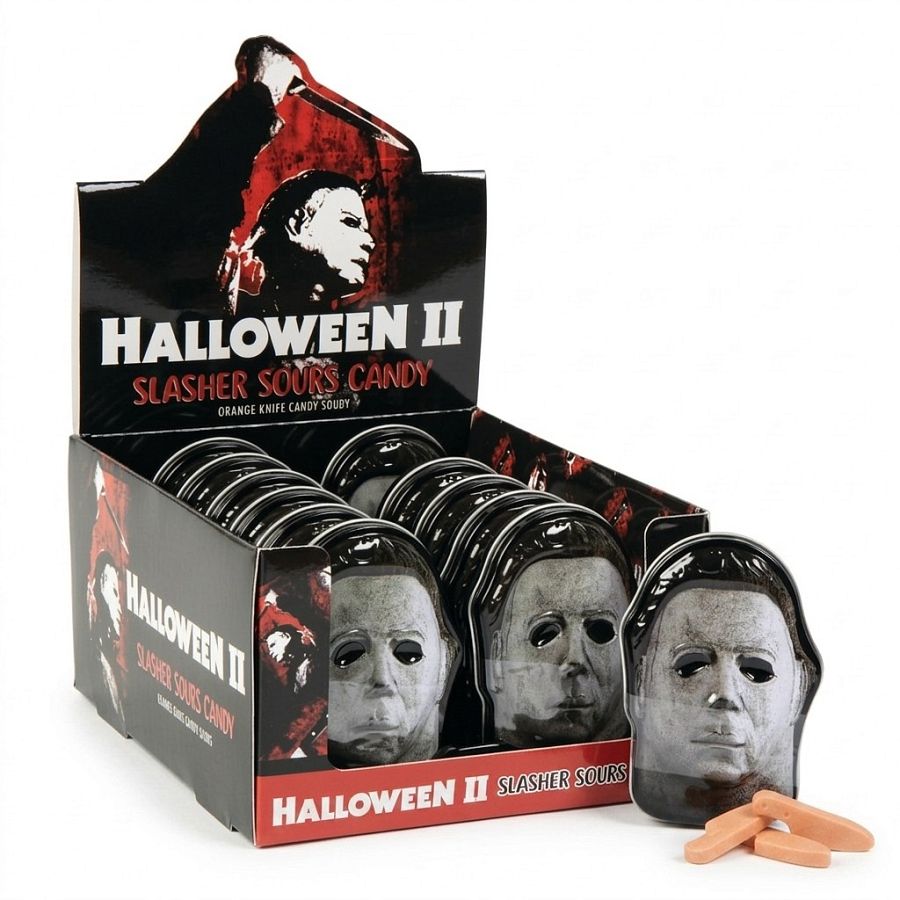 Boston America Halloween Slasher Sour Knife Hard Candy Tin 12ct