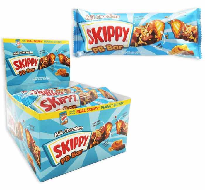 Skippy Milk Chocolate Pb Bar 12 Ct 1.5 Oz Tray