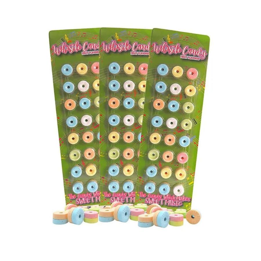 Foreign Nostalgic Whistle Candy Fruit Flavored Candy 1.69 oz 24 ct