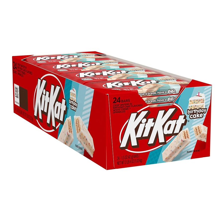 Kit Kat Birthday Cake 1.5 ounce 24 count