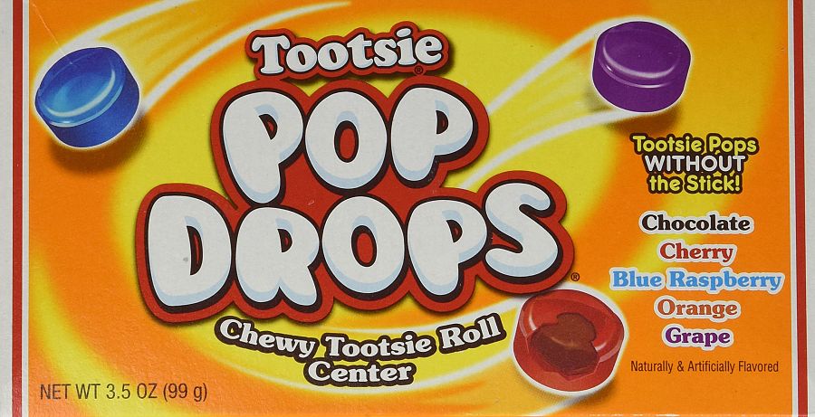 Tootsie Pop Drops 12 Ct 3.5 Oz Theater Box
