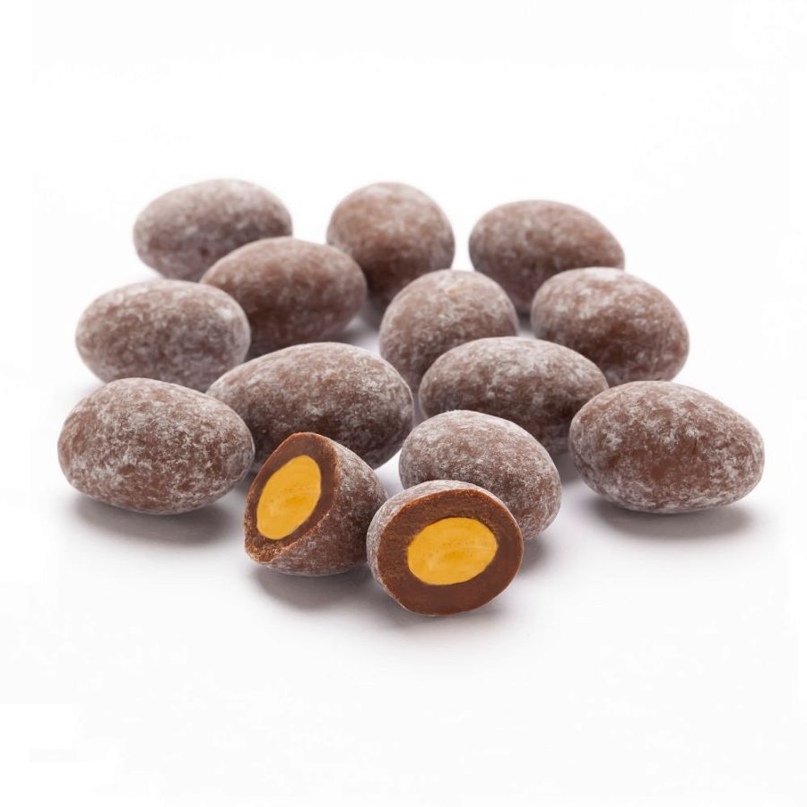 Sconza Dusted Toffee Milk Chocolate Almonds 5 lb
