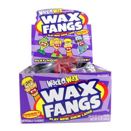 Wack-O-Wax Fangs, 24-Count Box