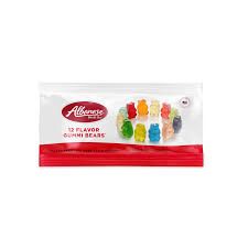Albanese 12 Flavor Gummi Bears 12 Ct 2 Oz Tray