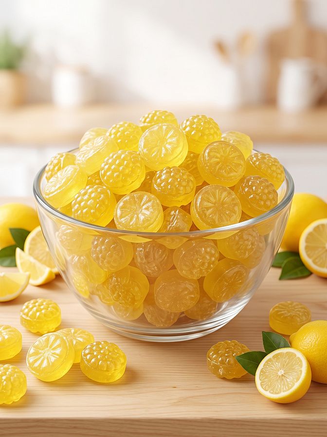 Cavalier Lemon Hard Candy Fruit Drop 5 lb