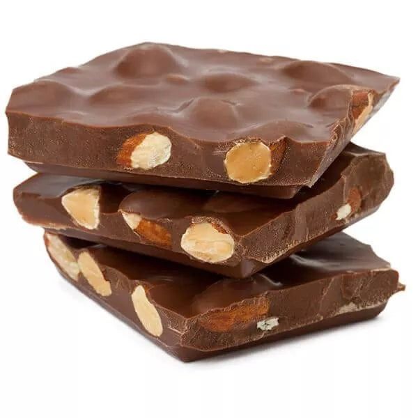 Ashers Sugar Free Milk Chocolate Almond Bark 6lb