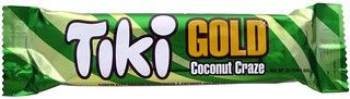 Charles Chocolates Import Tiki Gold Coconut Craze Wafer 1.05oz 12ct