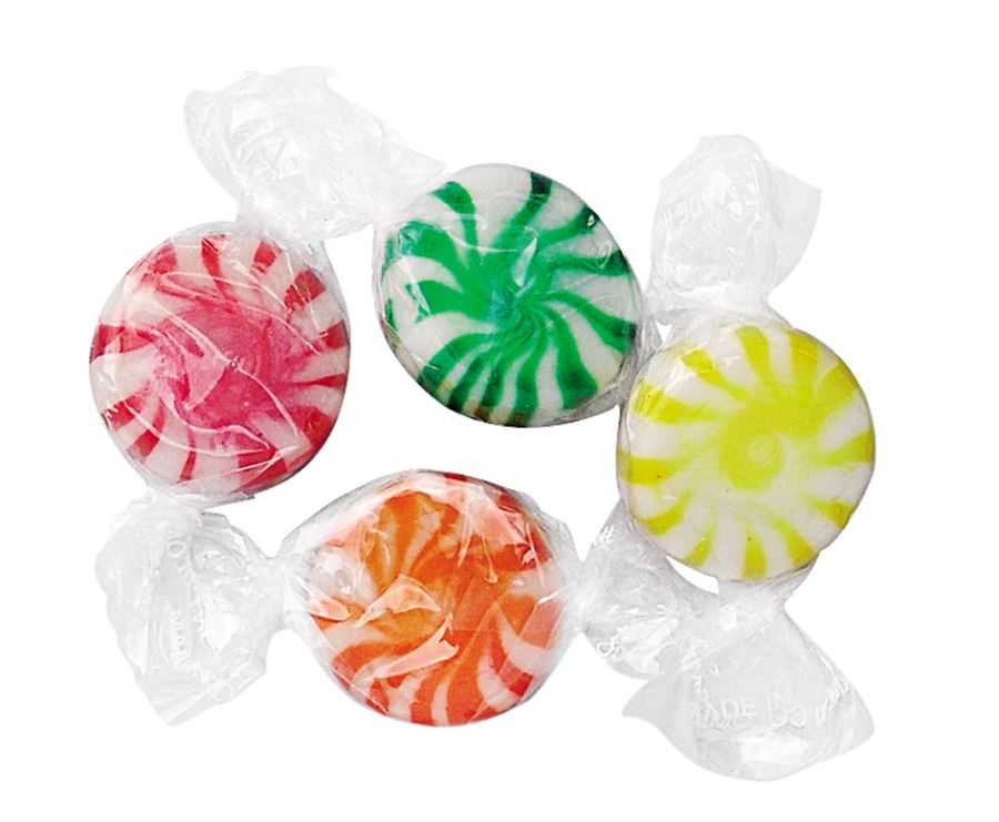 Colombina Assorted Fruit Starlights 6 pound bag