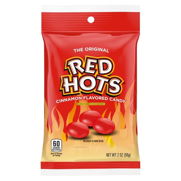 Red Hot Cinnamon Nostalgic Candy Pocket Pack 2oz 12ct