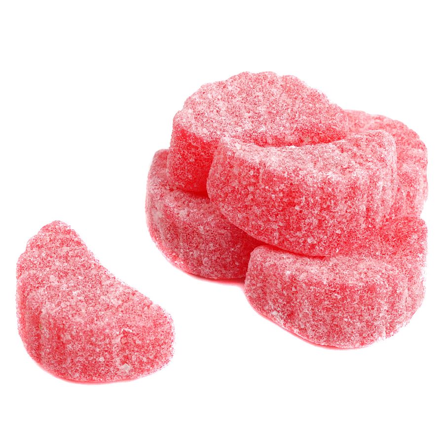 Zachary Cherry Red Fruit Slices Jelly Gummy Candy 5 lb