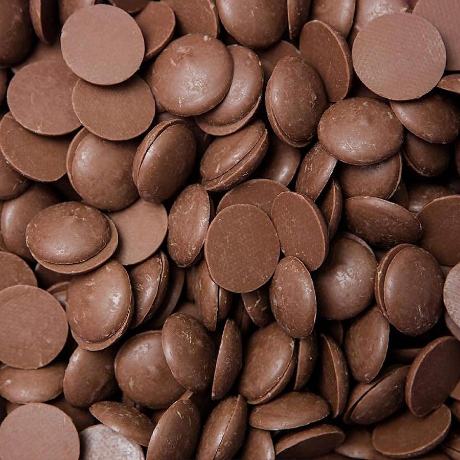 Merckens Melting Milk Chocolate Wafers 5 POUND BAG