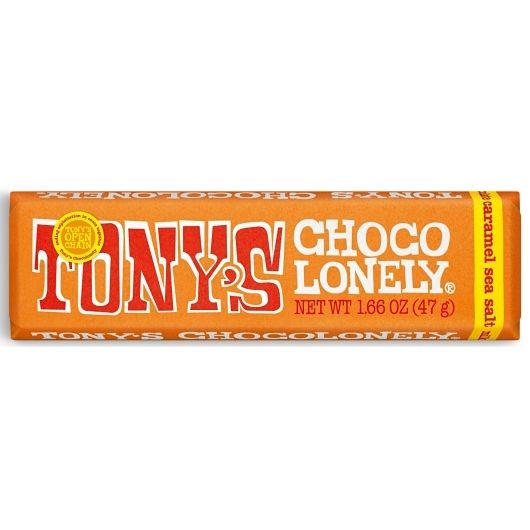 Tony's chocolonely Chocolate Caramel Sea Salt 20 Ct 1.66 Oz Tray