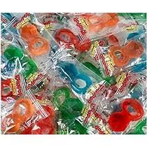 Ring Pop Gummy Gems Assorted Flavors 5 Pound Bag Individually Wrapped