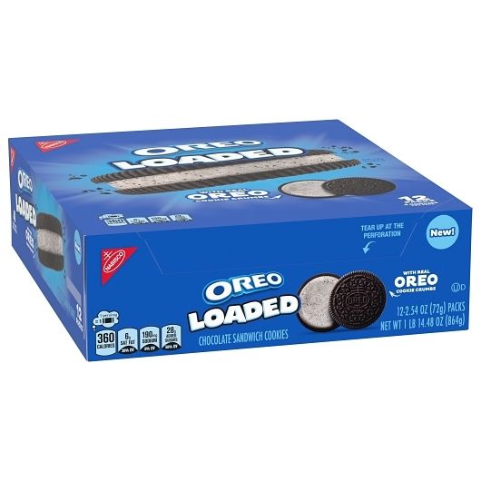 Loaded Oreo 12 Pack 4 Cookies Each Tray