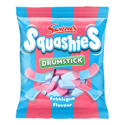 Swizzels Squashies Bubblegum Candy 120g 12 ct