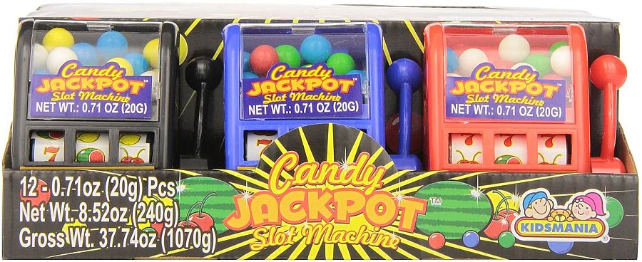 Kidsmania Jackpot Slot Machine 12 count