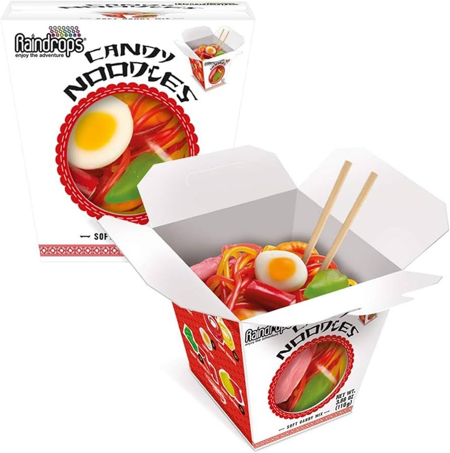 Rainforest Mini Gummy Noodles 1.2 Oz Single Box