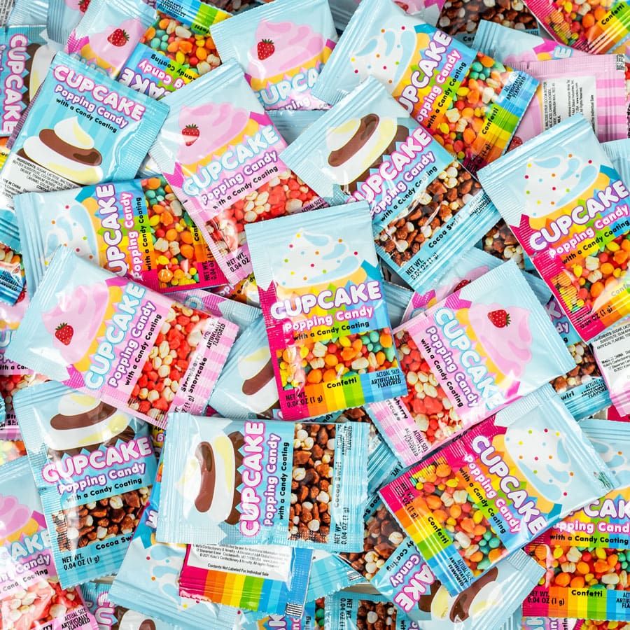 Kokos 250 Ct Cupcake Popping Candy Individual Pieces