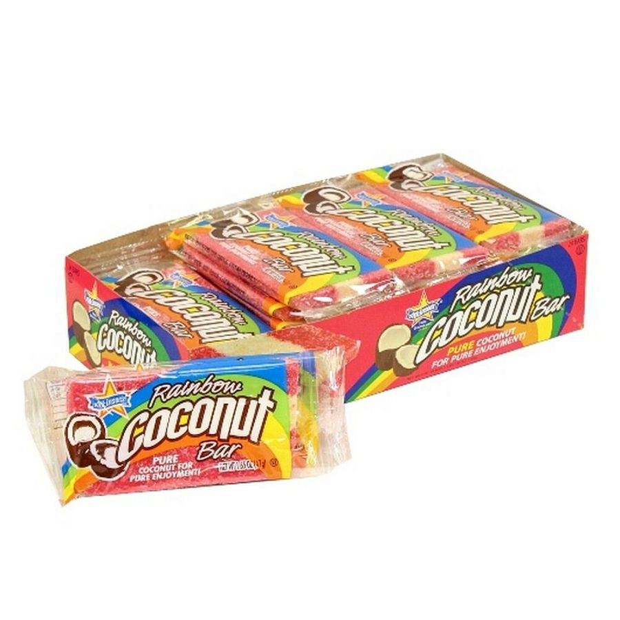 Atkinsons 24 Ct 1.65 Oz Rainbow Coconut Bar