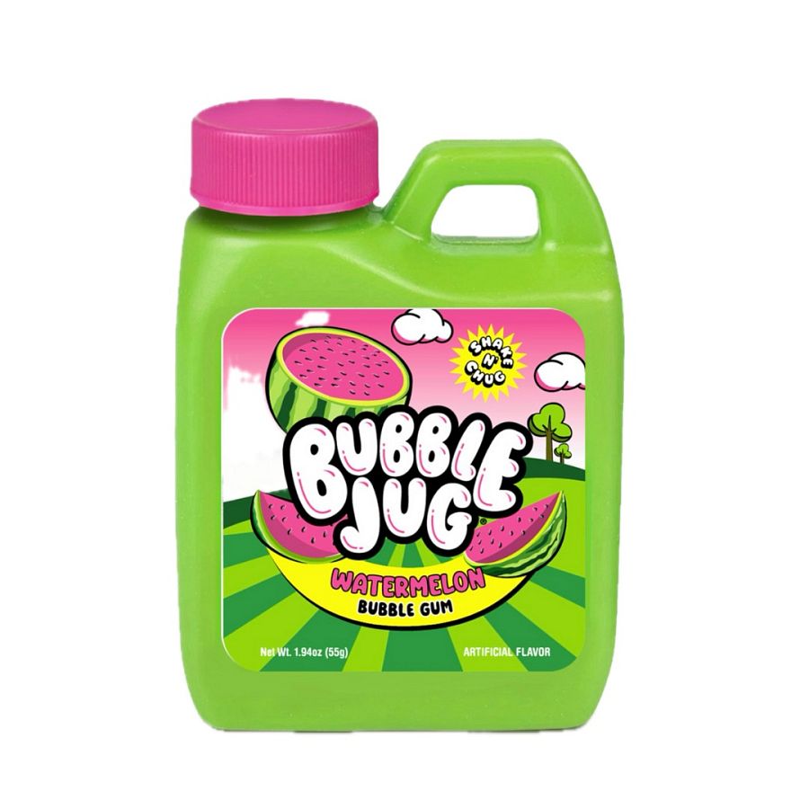 Bubble Jug Watermelon Bubble Gum Jug 1.94 oz 12 ct