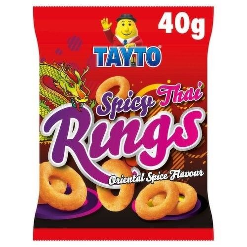Tayto UK Import Thai Spiced Chip Snacks 1.4oz 32ct