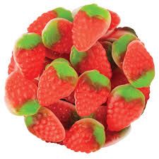 Clever Candy Strawberries 5 Lb Gummies Bulk